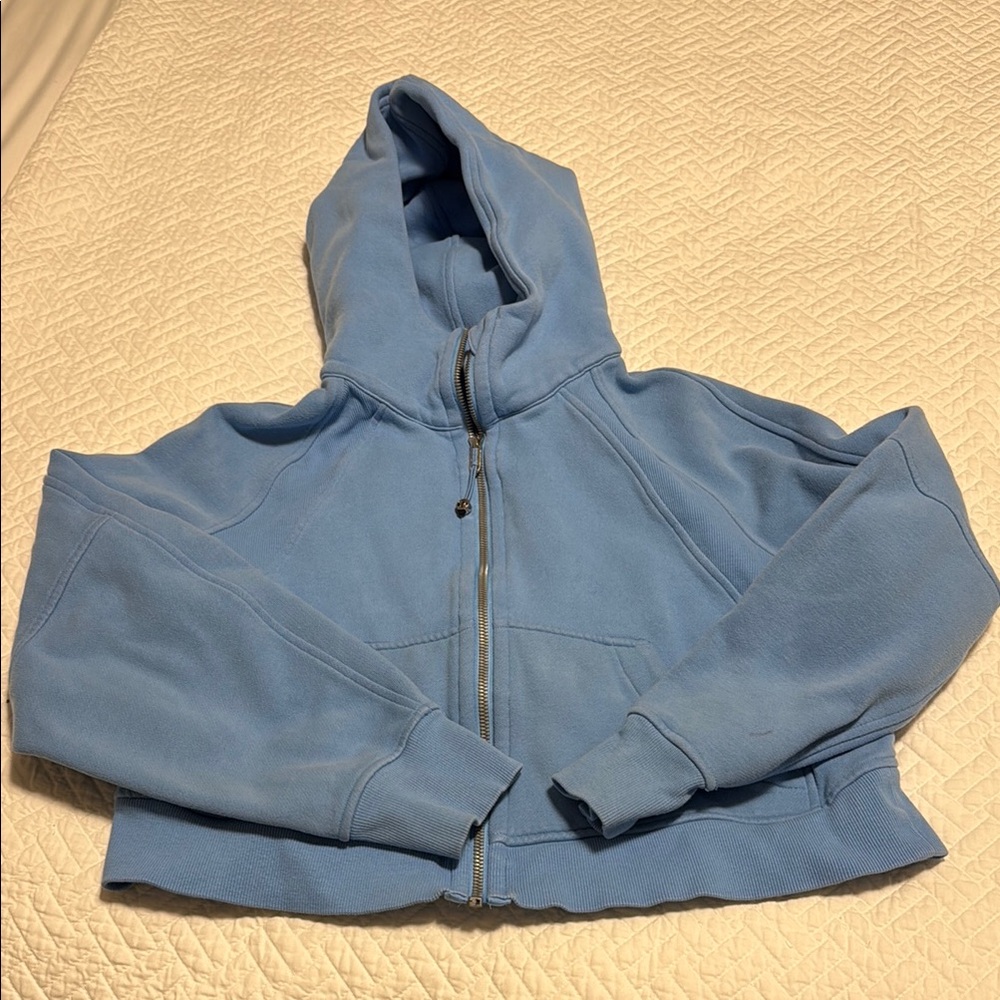 Lululemon Scuba Blue Full Zip Jacket